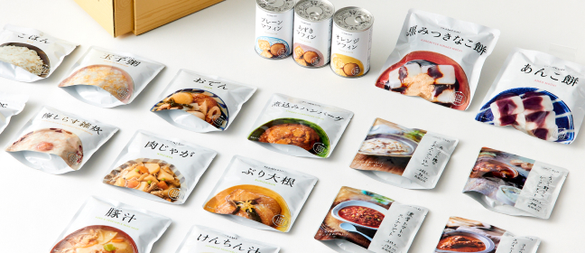 IZAMESHIの商品パッケージ
